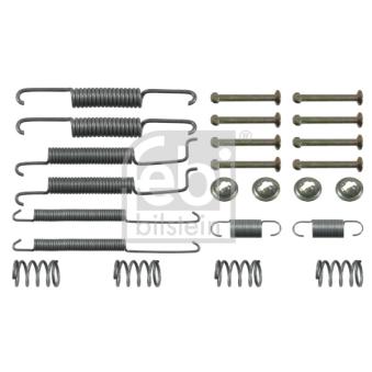 Kit d'accessoires, mâchoire de frein FEBI BILSTEIN 02060 pour BMW X5 1.6 - 110cv