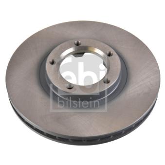 Jeu de 2 disques de frein avant FEBI BILSTEIN 05647 pour AUDI A3 2.0 - 114cv