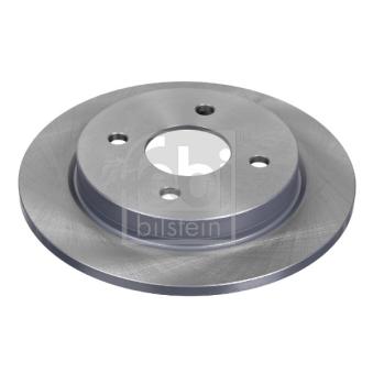 Jeu de 2 disques de frein arrière FEBI BILSTEIN 05652 pour FORD ORION 1.3 - 60cv