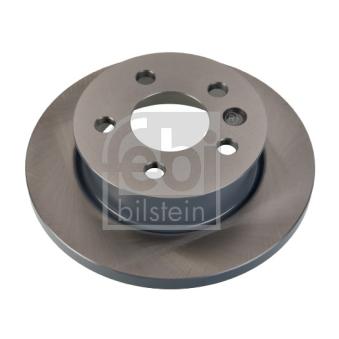 Jeu de 2 disques de frein avant FEBI BILSTEIN 06547 pour FORD ORION 2.5 Syncro - 110cv