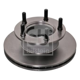 Jeu de 2 disques de frein avant FEBI BILSTEIN 07396