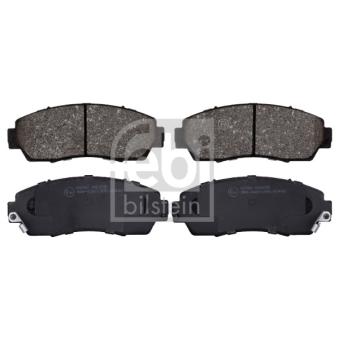 Jeu de 4 plaquettes de frein avant FEBI BILSTEIN OEM 204002140AA