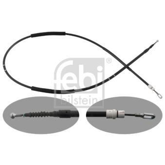 Tirette à câble, frein de stationnement arrière droit FEBI BILSTEIN 100563 pour FORD FOCUS 2.0 TDI - 140cv