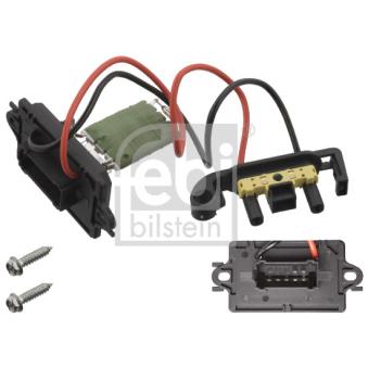 Résistance, pulseur d'air habitacle FEBI BILSTEIN OEM 7701207717