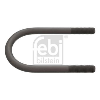 Bride de ressort FEBI BILSTEIN 103142 pour MERCEDES-BENZ SPRINTER 424 - 258cv
