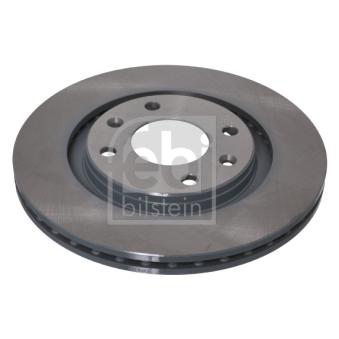 Jeu de 2 disques de frein avant FEBI BILSTEIN 10321 pour PEUGEOT 405 1.9 Diesel - 69cv