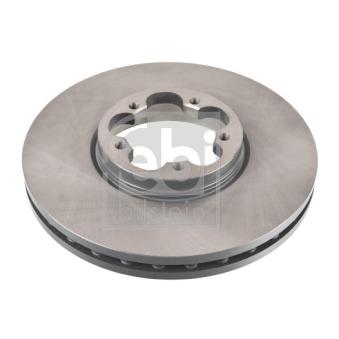 Jeu de 2 disques de frein avant FEBI BILSTEIN 104497 pour LANCIA PHEDRA 2.2 TDCi - 100cv