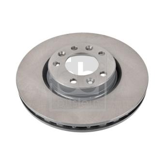 Jeu de 2 disques de frein avant FEBI BILSTEIN 104526 pour PORSCHE 911 1,2 - 110cv