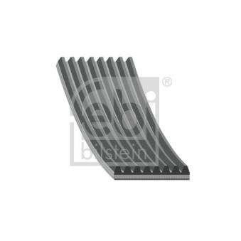 Courroie trapézoïdale à nervures FEBI BILSTEIN OEM 9069932596 Courroie trapézoïdale à nervures FEBI BILSTEIN OEM 9069932596