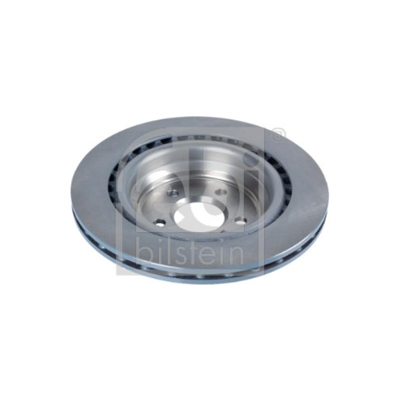 Jeu de 2 disques de frein arrière FEBI BILSTEIN 104854 - Visuel 1