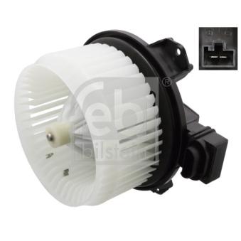 Moteur électrique, pulseur d'air habitacle FEBI BILSTEIN 105681