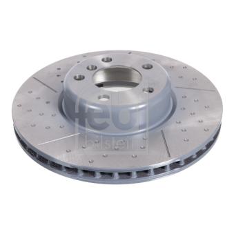 Jeu de 2 disques de frein avant FEBI BILSTEIN 105724 pour BMW Série 7 430 d xDrive - 258cv