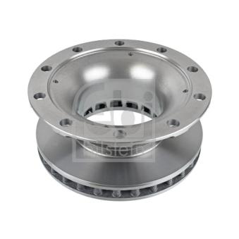 Jeu de 2 disques de frein arrière FEBI BILSTEIN 106340