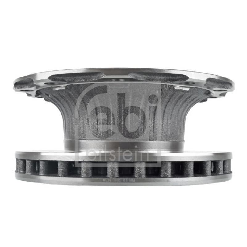 Jeu de 2 disques de frein arrière FEBI BILSTEIN 106340 - Visuel 2