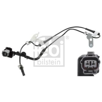 Capteur, vitesse de roue avant gauche FEBI BILSTEIN OEM GS1D4373XA