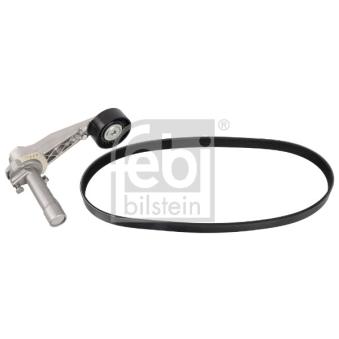 Jeu de courroies trapézoïdales à nervures FEBI BILSTEIN 107424 pour CITROEN DS3 1.6 THP 150 - 150cv