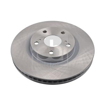 Jeu de 2 disques de frein avant FEBI BILSTEIN 108384 pour PORSCHE 911 2.0 D - 124cv