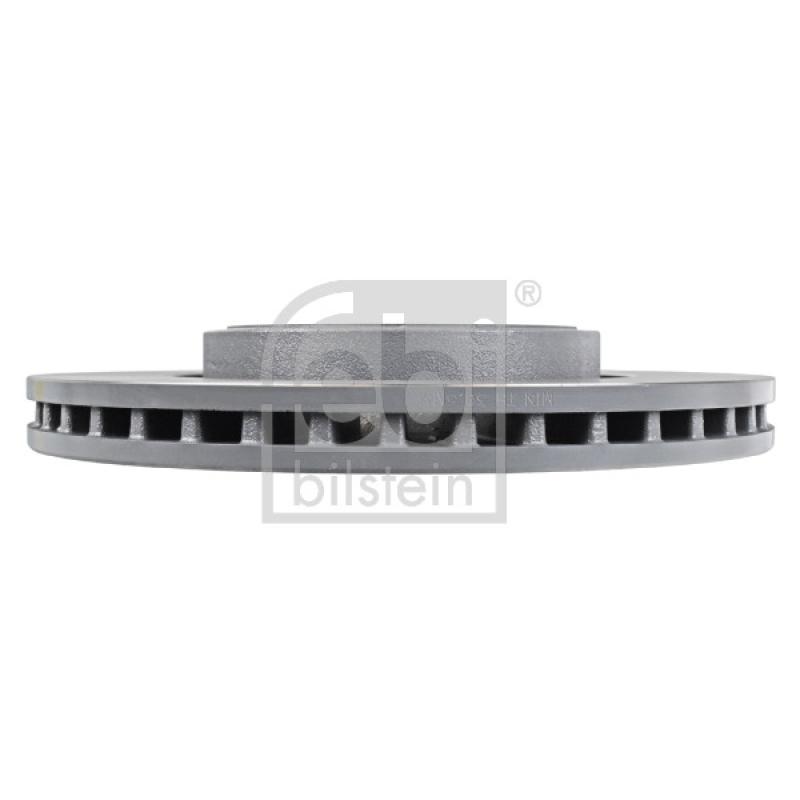 Jeu de 2 disques de frein avant FEBI BILSTEIN 108385 - Visuel 2