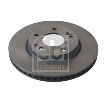 Jeu de 2 disques de frein avant FEBI BILSTEIN 108394 pour HYUNDAI I40 1.6 CRDi - 110cv