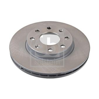 Jeu de 2 disques de frein avant FEBI BILSTEIN 108397 pour BMW Série 5 1.4 - 83cv