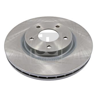 Jeu de 2 disques de frein avant FEBI BILSTEIN OEM 4615A117