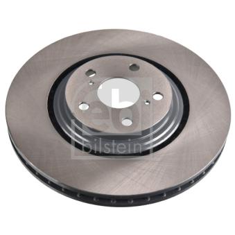 Jeu de 2 disques de frein avant FEBI BILSTEIN 108464 pour PORSCHE 911 2.0 D - 124cv