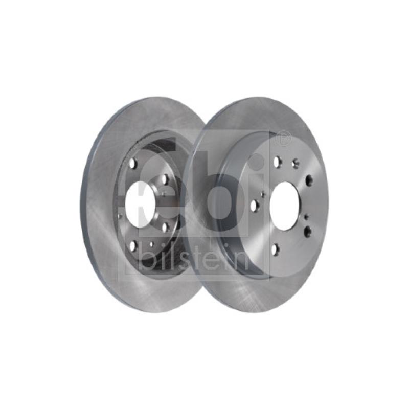 Jeu de 2 disques de frein arrière FEBI BILSTEIN 108495 - Visuel 1