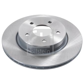 Jeu de 2 disques de frein arrière FEBI BILSTEIN 108552 pour NISSAN X-TRAIL 1.7 dCi ALL MODE 4x4-i - 150cv