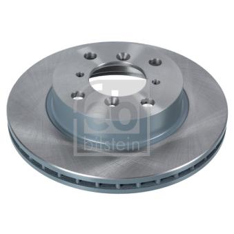 Jeu de 2 disques de frein avant FEBI BILSTEIN 108612