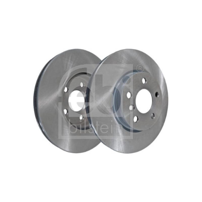 Jeu de 2 disques de frein avant FEBI BILSTEIN 108632 - Visuel 1