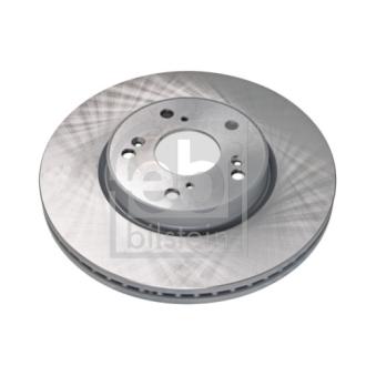 Jeu de 2 disques de frein avant FEBI BILSTEIN 108668 pour HONDA HR-V 1.6 i-DTEC - 120cv