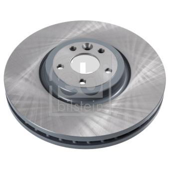 Jeu de 2 disques de frein avant FEBI BILSTEIN [108677]