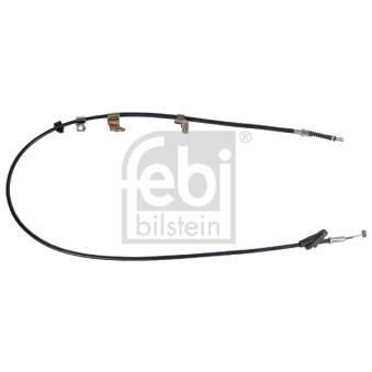 Tirette à câble, frein de stationnement arrière gauche FEBI BILSTEIN [109248]