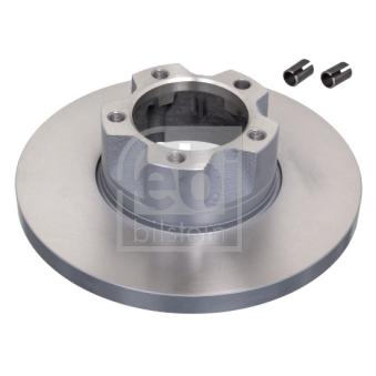 Jeu de 2 disques de frein avant FEBI BILSTEIN 11393