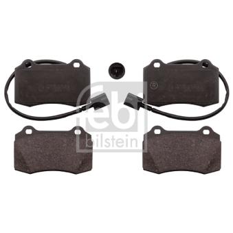 Jeu de 4 plaquettes de frein avant FEBI BILSTEIN OEM 77362239 Jeu de 4 plaquettes de frein avant FEBI BILSTEIN OEM 77362239