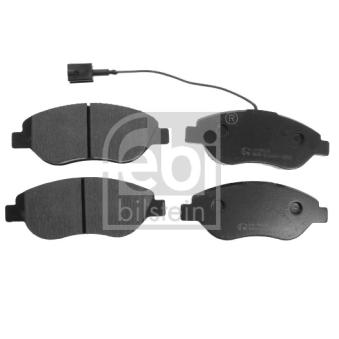 Jeu de 4 plaquettes de frein avant FEBI BILSTEIN OEM 71770002