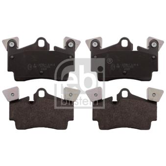 Jeu de 4 plaquettes de frein arrière FEBI BILSTEIN OEM 7L5698451