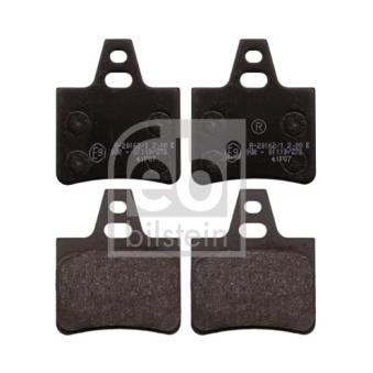 Jeu de 4 plaquettes de frein arrière FEBI BILSTEIN OEM 425183
