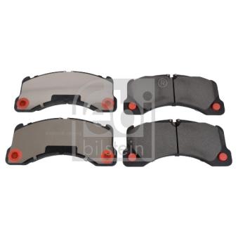 Jeu de 4 plaquettes de frein avant FEBI BILSTEIN [116042]