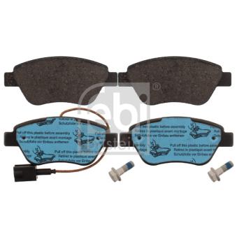 Jeu de 4 plaquettes de frein avant FEBI BILSTEIN OEM 425406