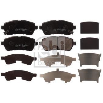 Jeu de 4 plaquettes de frein avant FEBI BILSTEIN OEM ME8V5J2K021AA