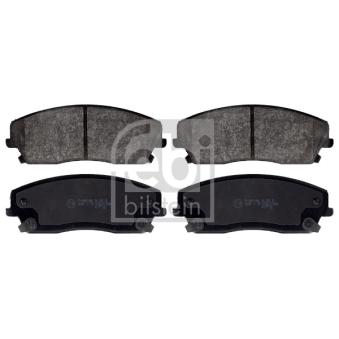 Jeu de 4 plaquettes de frein avant FEBI BILSTEIN [116108]