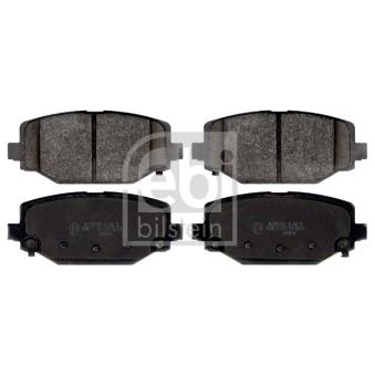 Jeu de 4 plaquettes de frein arrière FEBI BILSTEIN OEM 68159526AA