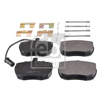 Jeu de 4 plaquettes de frein avant FEBI BILSTEIN OEM 98478156