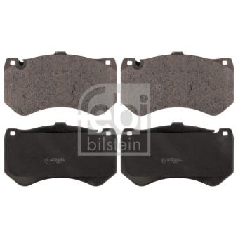 Jeu de 4 plaquettes de frein avant FEBI BILSTEIN 116143 pour MITSUBISHI LANCER E 63 AMG 4-matic - 558cv