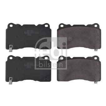 Jeu de 4 plaquettes de frein avant FEBI BILSTEIN 116151 pour FORD TRANSIT 6.2 V - 649cv