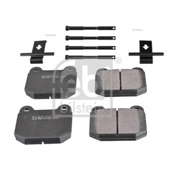 Jeu de 4 plaquettes de frein avant FEBI BILSTEIN OEM 9199058