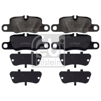 Jeu de 4 plaquettes de frein arrière FEBI BILSTEIN 116174