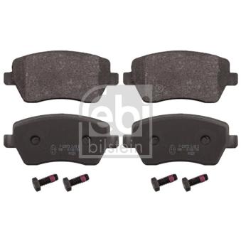 Jeu de 4 plaquettes de frein avant FEBI BILSTEIN OEM 7701209164