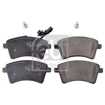 Jeu de 4 plaquettes de frein avant FEBI BILSTEIN OEM 7701210174